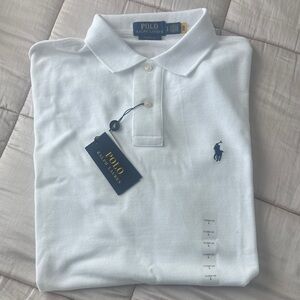 Polo by Ralph Lauren White Polo with Navy Pony never worn